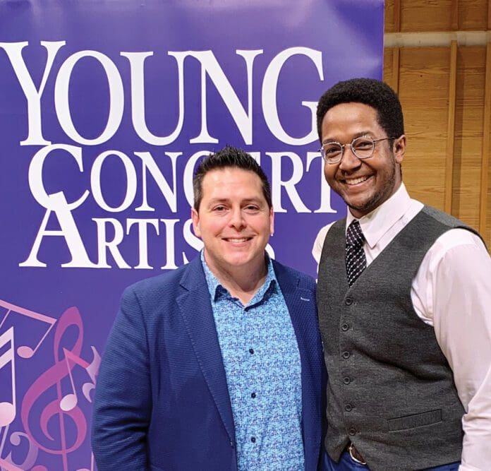 Demetrius Fuller And Sinfonia Gulf Coast Prize Winner Steven Banks