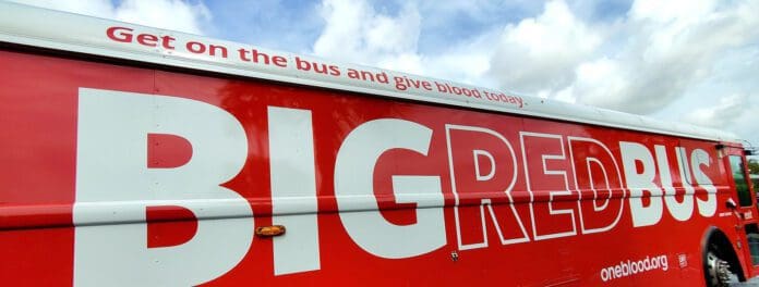 One Blood Drive Bus