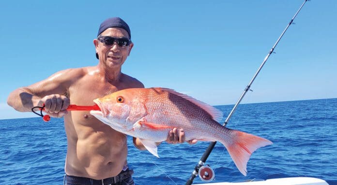 Red Snapper, caught on Emerald Coast, 30A,