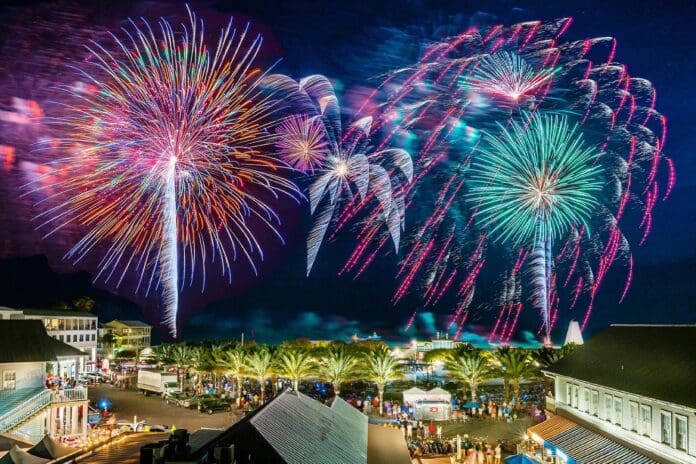 Seaside, Florida Fireworks