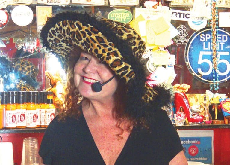 Redd,the singing bartender,bar,blue mountain beach,