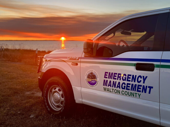 Walton County Emergency Management truck