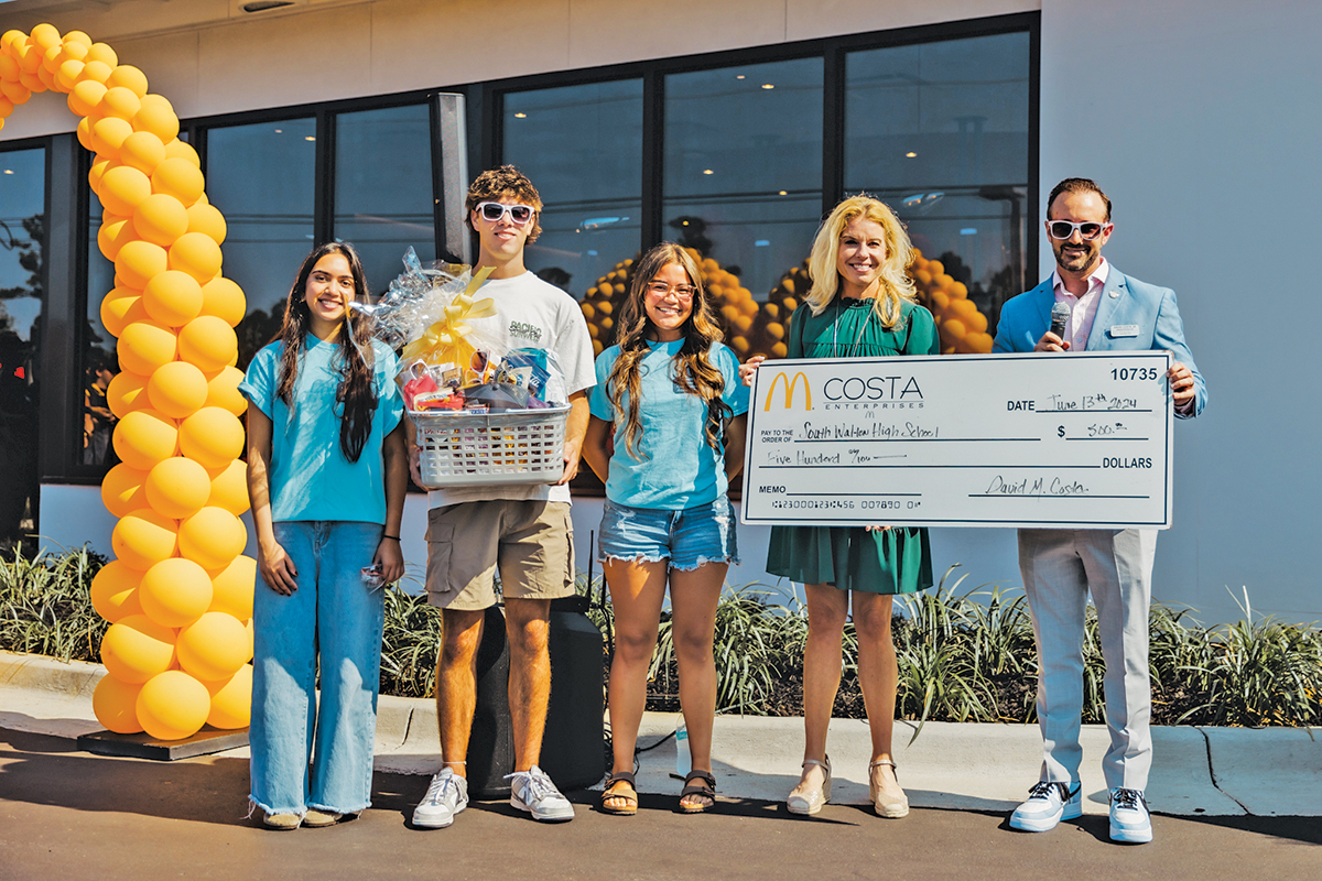 Costa McDonalds Santa Rosa Beach_SWHS_Check Presentation