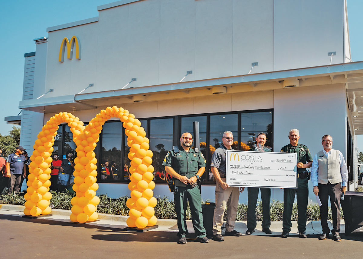 Costa McDonalds Santa Rosa Beach WCSD Check Presentation