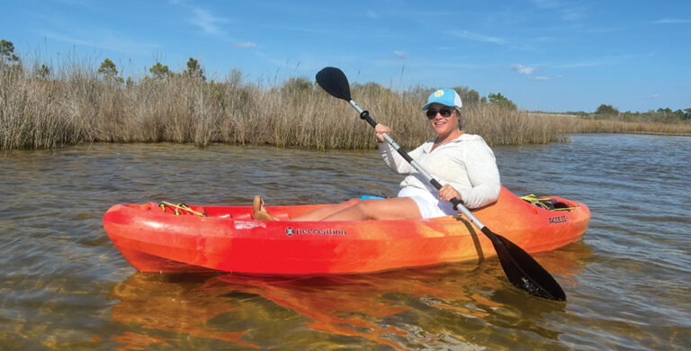 Camp Helen Kayaking